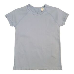 Z by Zella Light Blue Fitness t-shirt with design down the back Size M